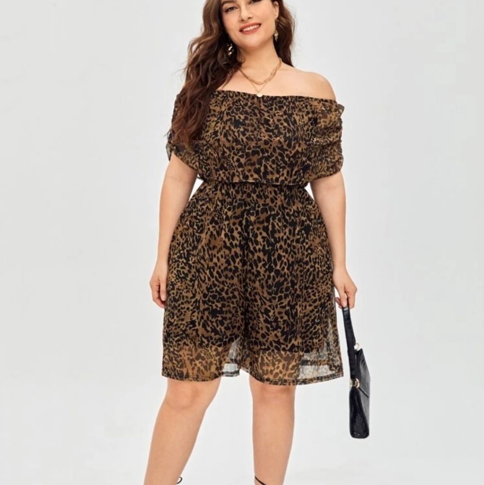 Leopard Romper